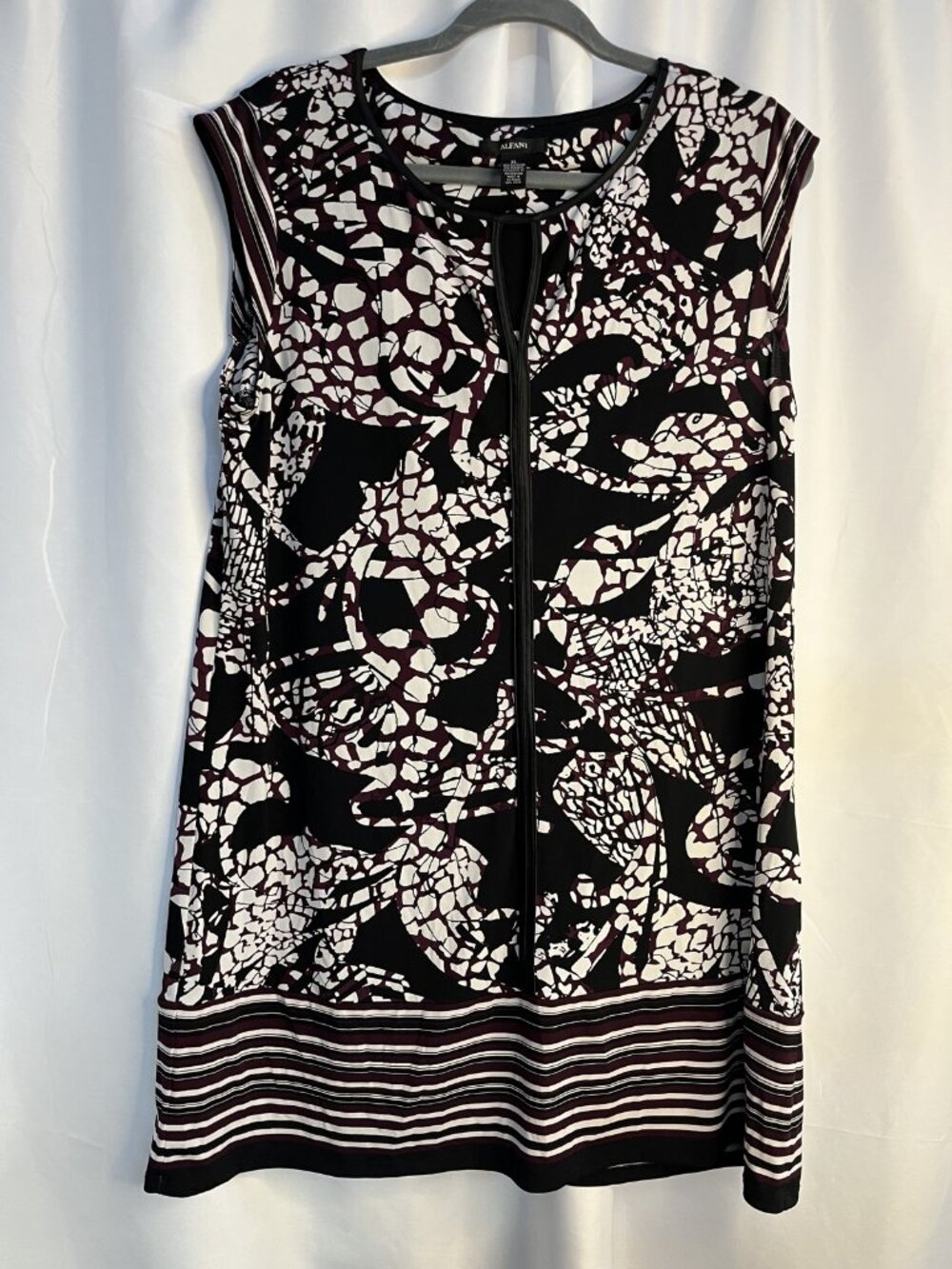 Alfani Size Extra Large (XL) Alfani Women's XL Shift Dress Multicolor Abstract P